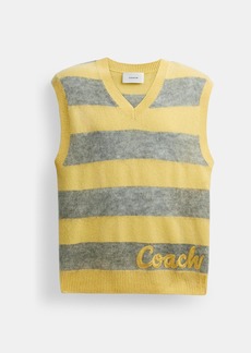 Coach Sweater Vest