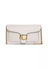 Coach Tabby Leather Clutch-On-Chain