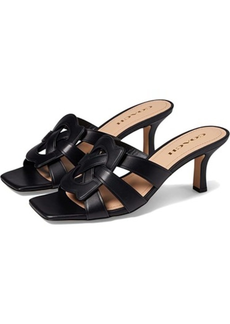 Coach Tillie Leather Sandal