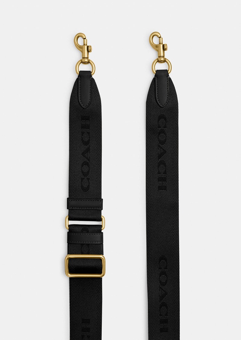 Coach Tonal Signature Webbing Strap