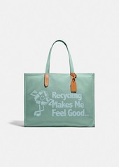 Coach 100 percent recycled tote 42