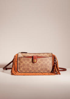 Coach Upcrafted Noa Pop Up Messenger In Signature Canvas