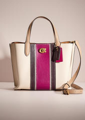 Coach Upcrafted Willow Tote 24 In Colorblock