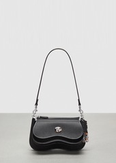 Wavy Double Pouch Bag In Coachtopia Leather