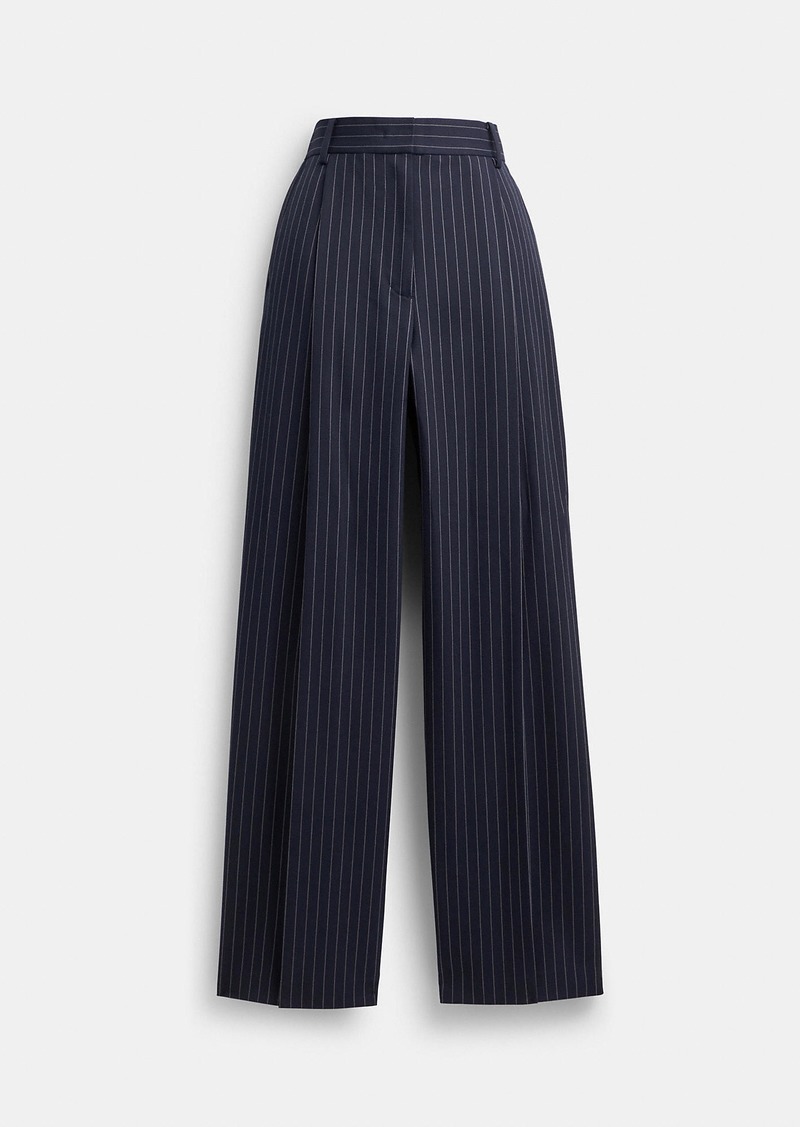 Coach Wide Leg Trousers