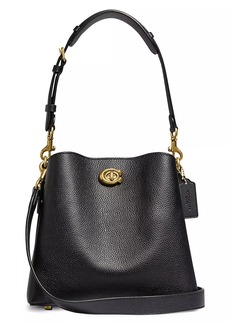 Coach Willow Leather Bucket Bag