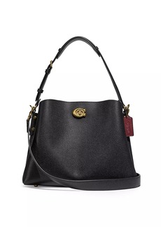 Coach Willow Leather Shoulder Bag