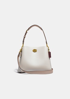 Coach Willow Shoulder Bag In Colorblock