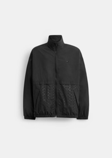 Coach Windbreaker In Recycled Polyester