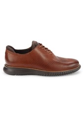 Cole Haan 2.Zerogrand Perforated Leather Wholecut Oxford Shoes