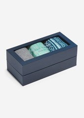Cole Haan 3 Pair Fair Isle Crew Sock Gift Box