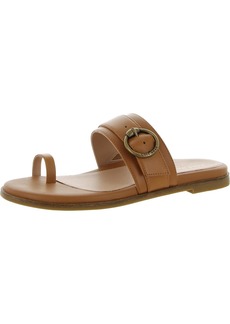 Cole Haan Abbie Womens Faux Leather Slip On Slide Sandals