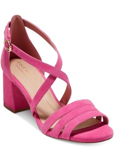 Cole Haan Alicia City Womens Strappy Suede Ankle Strap