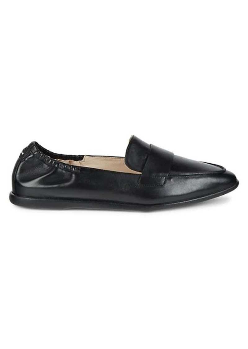 Cole Haan Amador Ruched Leather Loafers