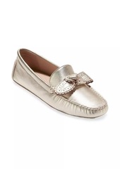 Cole Haan Bellport Bow Leather Loafers