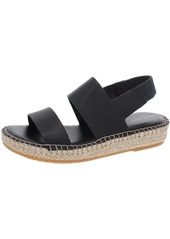 Cole Haan Cloudfeel Womens Leather Slip-On Espadrilles