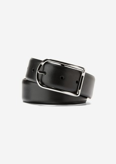 Cole Haan Men's 35Mm Rev Center Bar Belt - Black Size 38