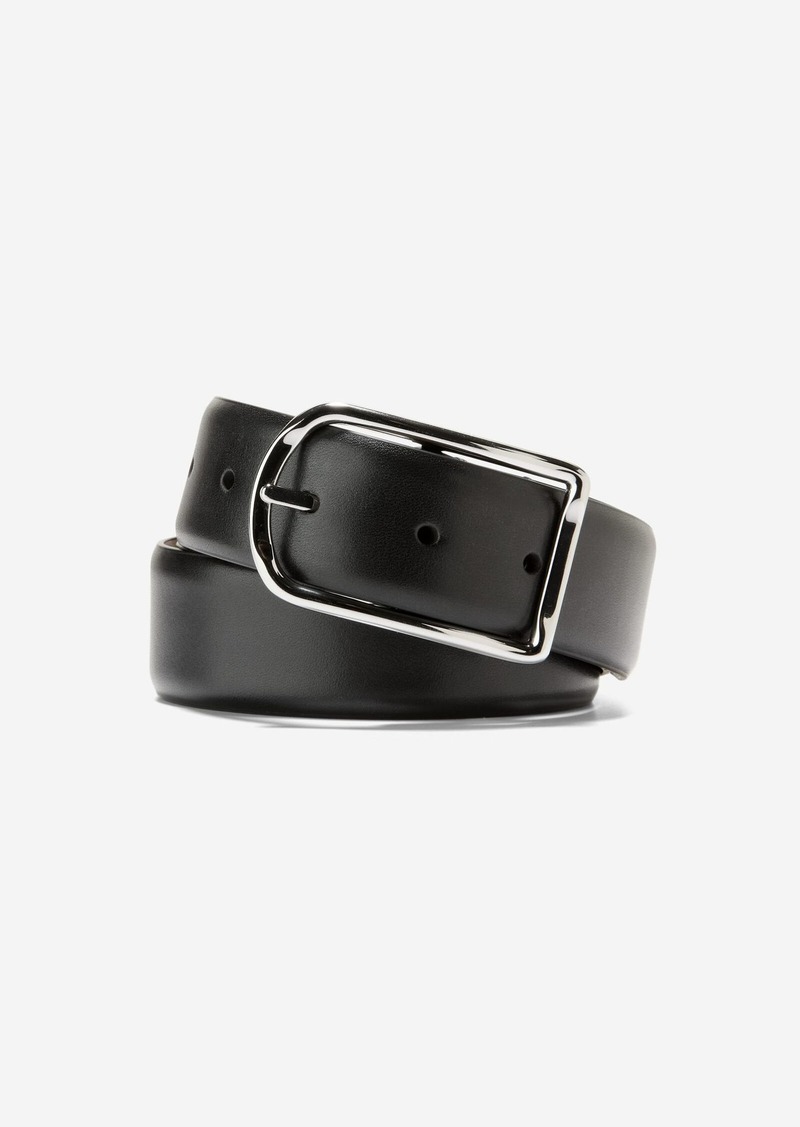 Cole Haan Men's 35Mm Rev Center Bar Belt - Black Size 36