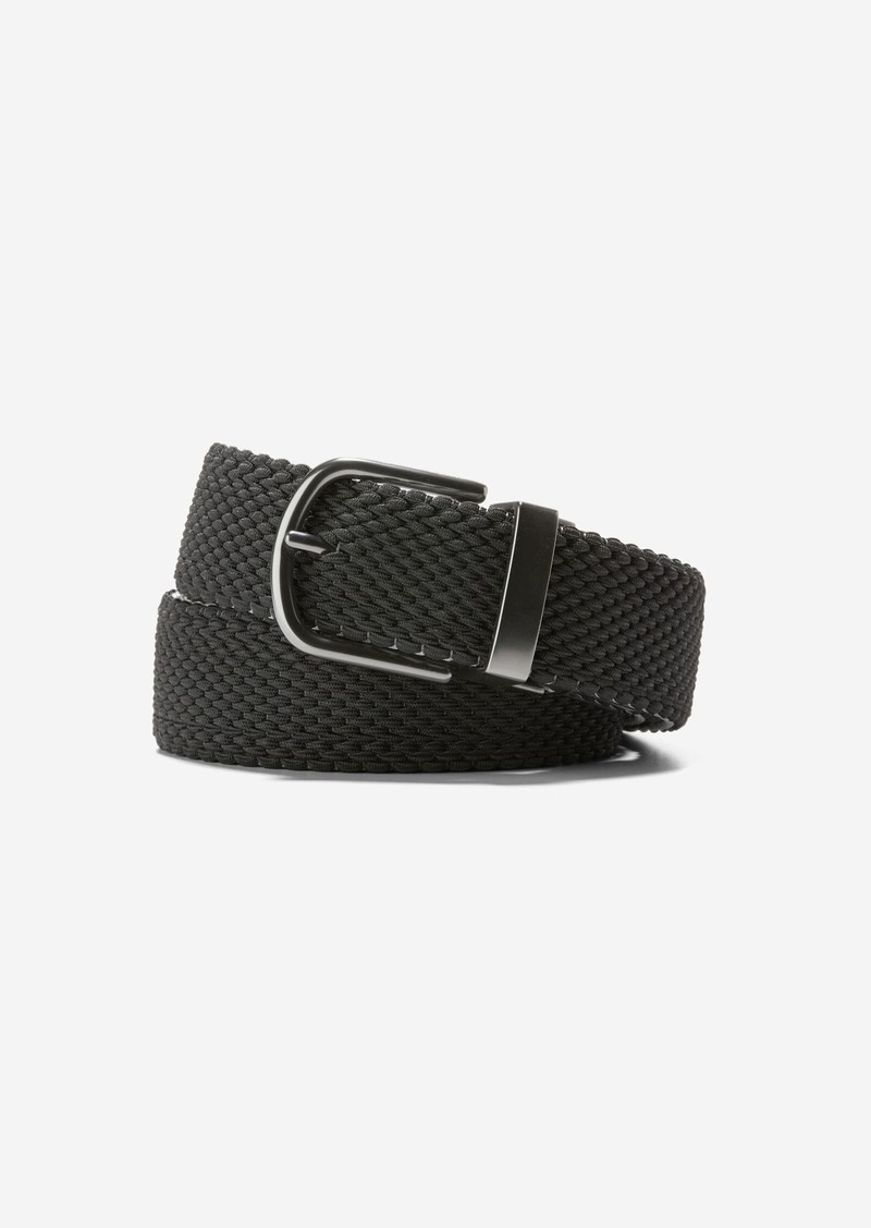 Cole Haan Men's 35Mm Rev Stretch Web Belt - Black Size 36