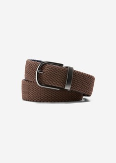 Cole Haan Men's 35Mm Rev Stretch Web Belt - Brown Size 40