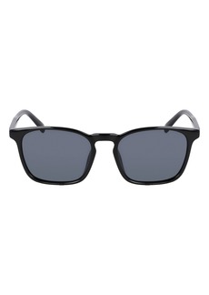 Cole Haan 54mm Plastic Square Polarized Sunglasses in Black at Nordstrom Rack