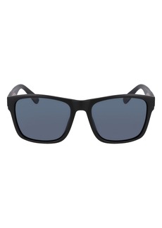 Cole Haan 55mm Polarized Square Sunglasses in Black at Nordstrom Rack