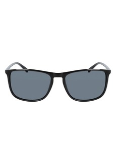Cole Haan 56mm Square Sunglasses in Black at Nordstrom Rack