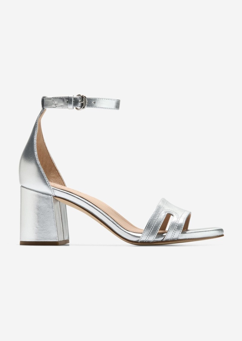 Cole Haan Women's Adelaine Sandal - Silver Size 10