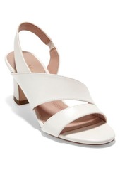 Cole Haan Amalia Asymmetric Strappy Sandal in Ivory Leather at Nordstrom