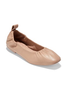 Cole Haan Ballet Flat in Nude Leather at Nordstrom Rack