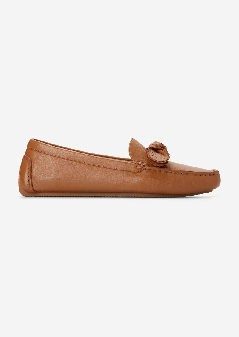 Cole Haan Women's Bellport Bow Driver Shoes - Brown Size 8