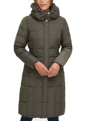 Cole Haan Women's Box-Quilt Down Puffer Coat - Forest