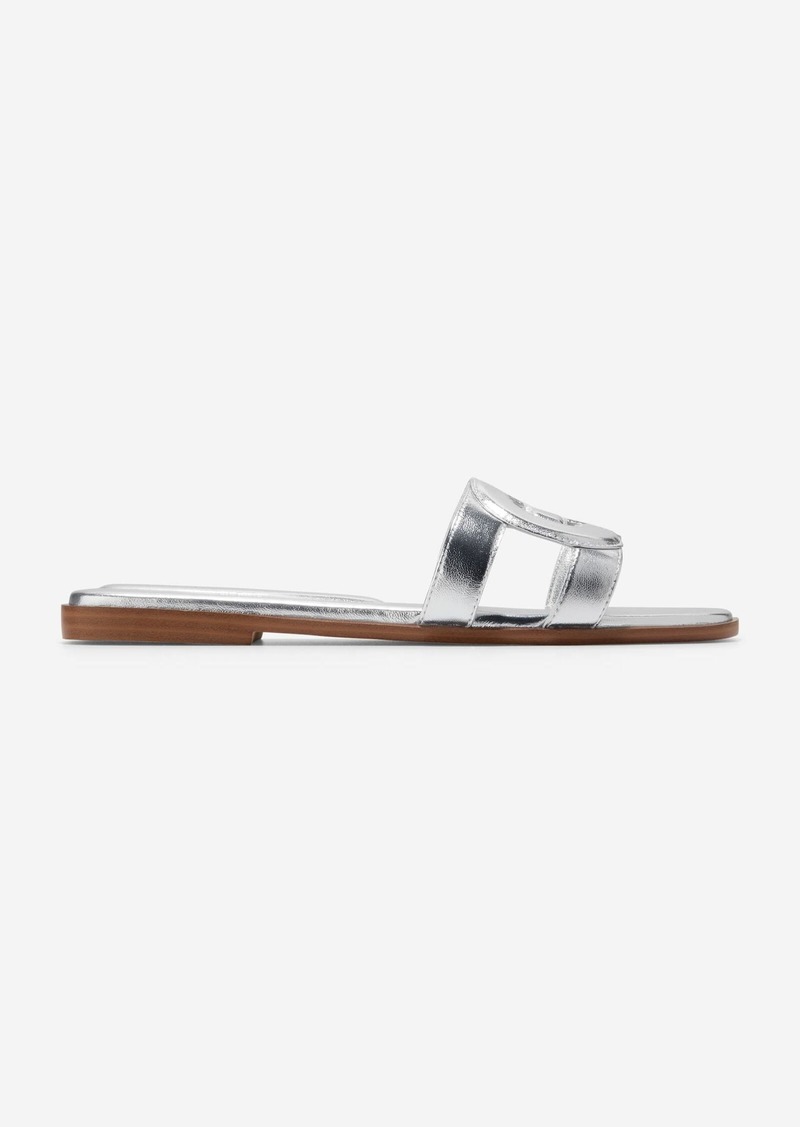 Cole Haan Women's Chrisee Sandal - Silver Size 10