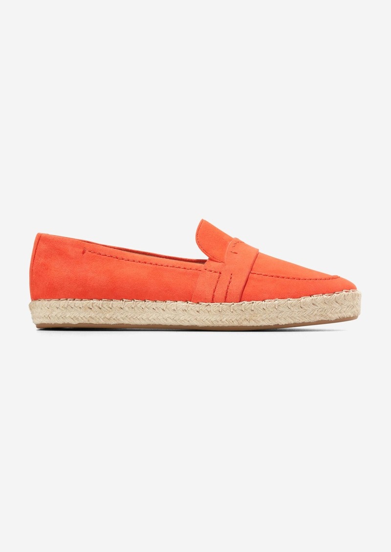 Cole Haan Women's Cloudfeel Montauk Loafer - Orange Size 10