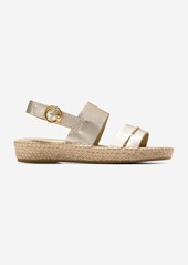 Cole Haan Women's Cloudfeel Tilden Sandal - Gold Size 11