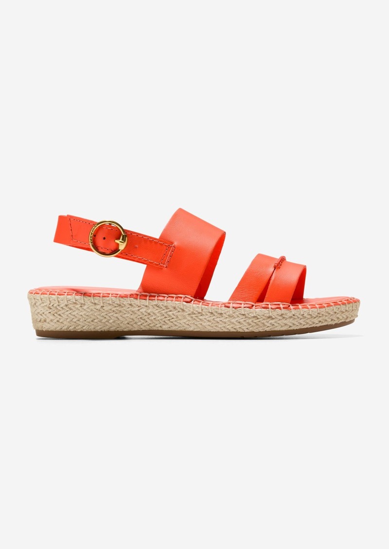 Cole Haan Women's Cloudfeel Tilden Sandal - Orange Size 6