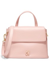 Cole Haan Collective Leather Satchel in Rose Smoke at Nordstrom Rack