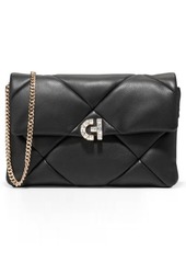 Cole Haan Crystal Quilted Leather Clutch