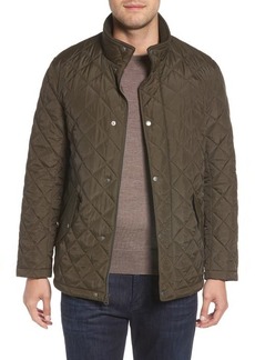 Cole Haan Diamond Quilted Jacket in Olive at Nordstrom