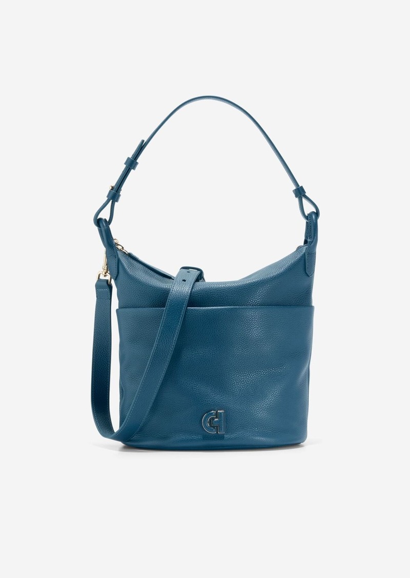 Cole Haan Essential Soft Bucket Bag - Blue Size OSFA