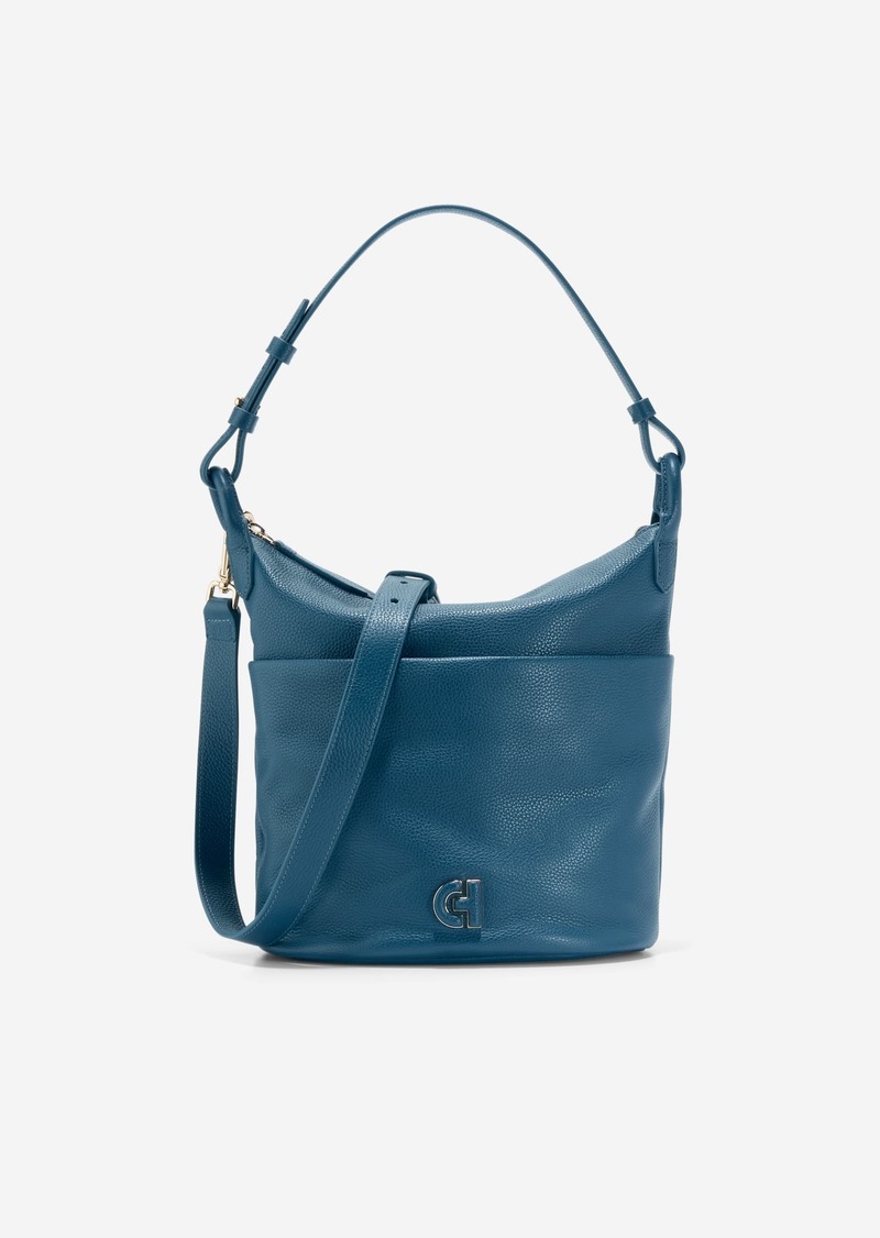 Cole Haan Essential Soft Bucket Bag - Blue Size OSFA