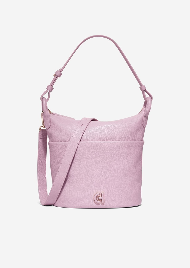 Cole Haan Essential Soft Bucket Bag - Dark Pink Size OSFA