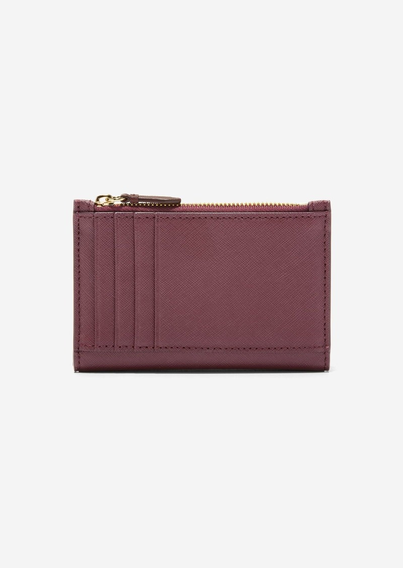 Cole Haan Go Anywhere Bifold Card Case - Red Size OSFA