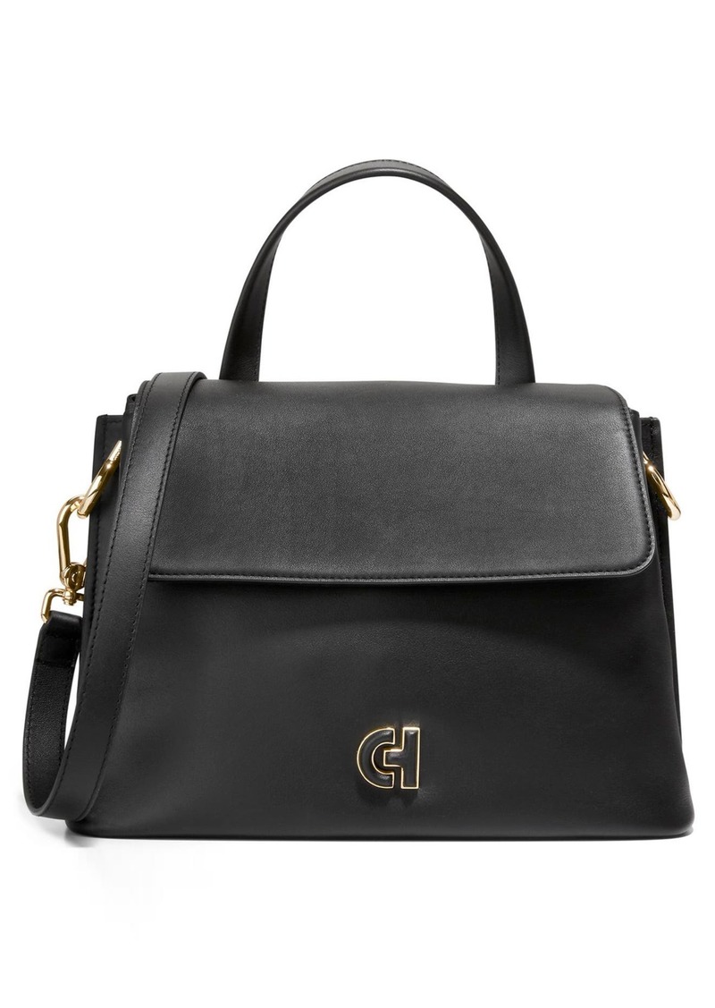 Cole Haan Grand Ambition Collective Leather Satchel in Black at Nordstrom Rack