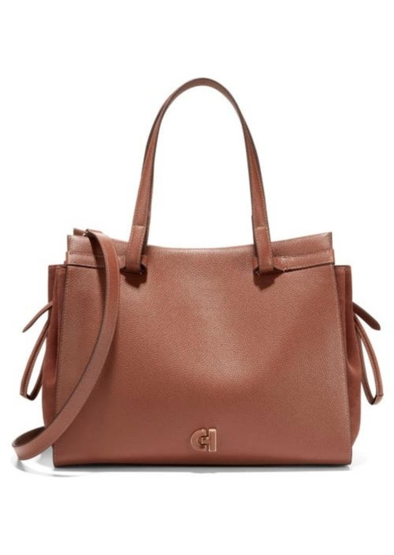 Cole Haan Grand Ambition Leather Cinched Satchel Bag