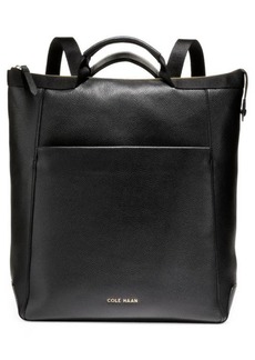 Cole Haan Grand Ambition Leather Convertible Backpack in Black at Nordstrom