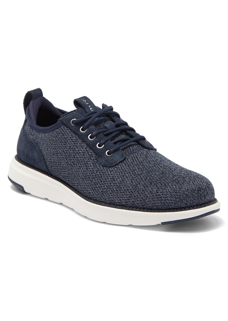 Cole Haan Grand Atlantic Knit Derby Sneaker in Navy Blazer/Ombre Blue Knit at Nordstrom Rack