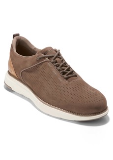 Cole Haan Grand Atlantic Perforated Sneaker in Ch Truffle Nubuck at Nordstrom Rack