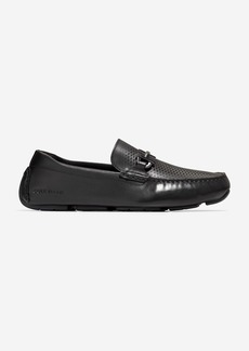 Cole Haan Men's Grand Laser Bit Driver Shoes - Black Size 9.5