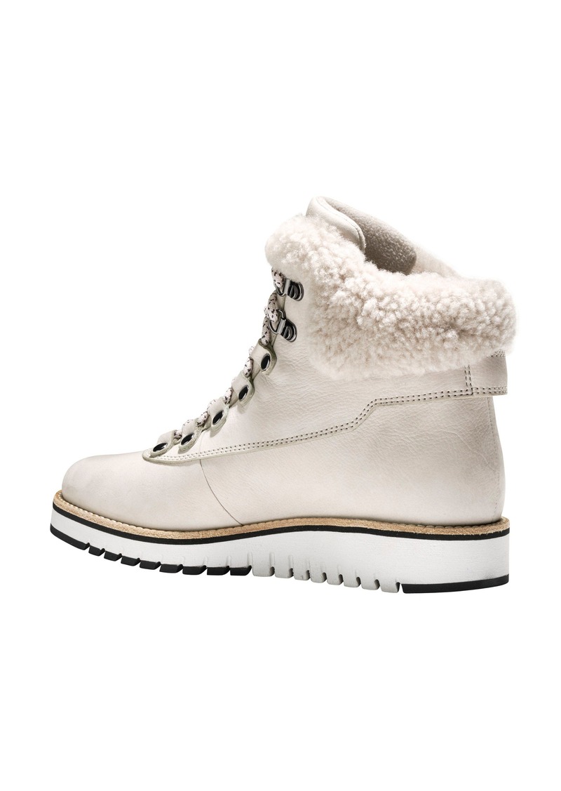 cole haan zerogrand genuine shearling waterproof hiker boot